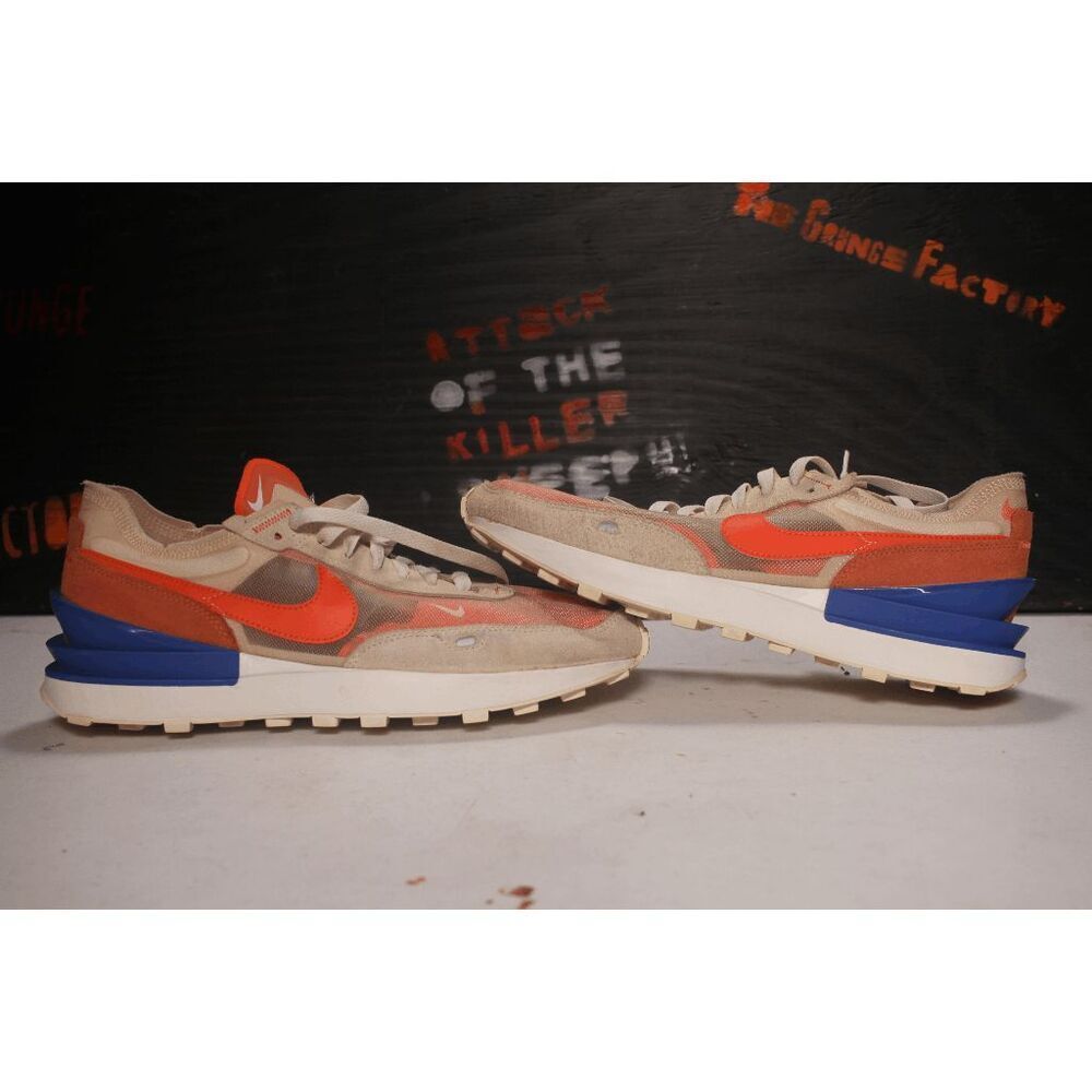 Nike Waffle One SE "Orange/Blue" - Men's Size 11